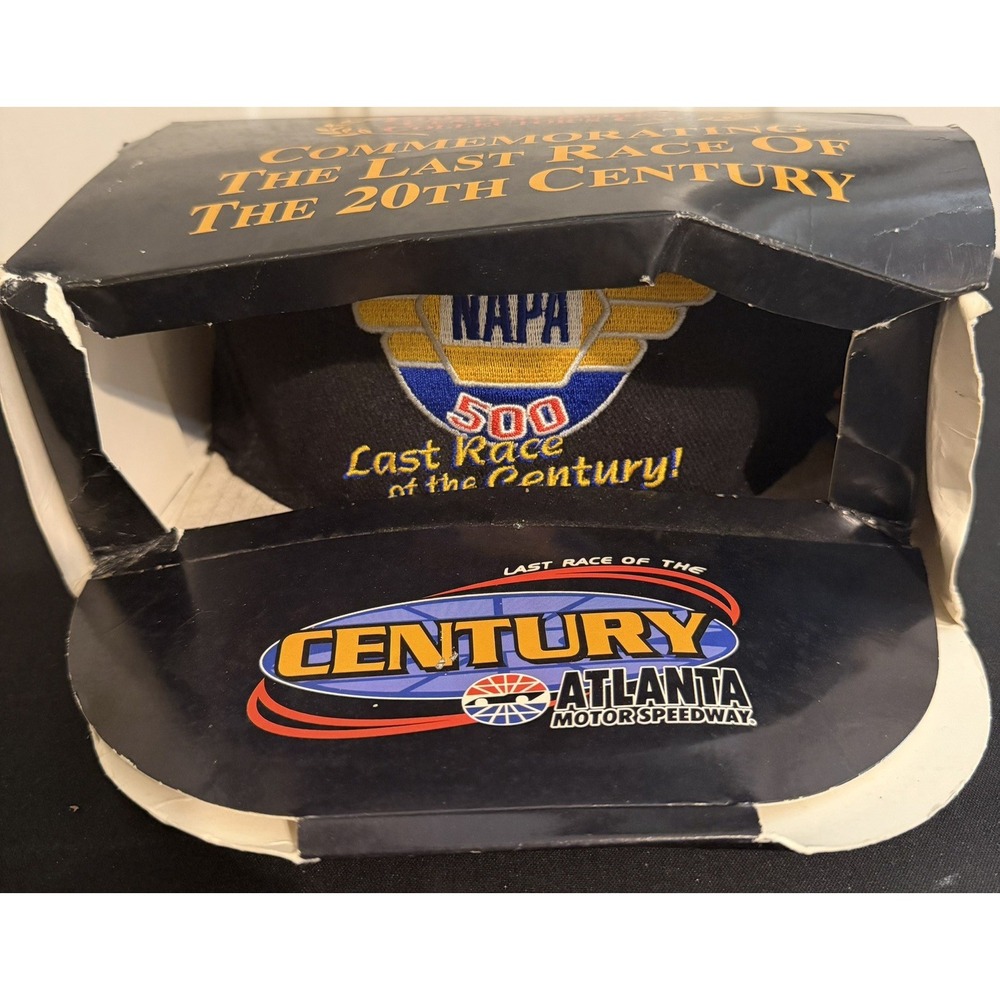 Rare Vintage Napa 500 Last Race of the Century Hat Atlanta Motor Speedway NASCAR